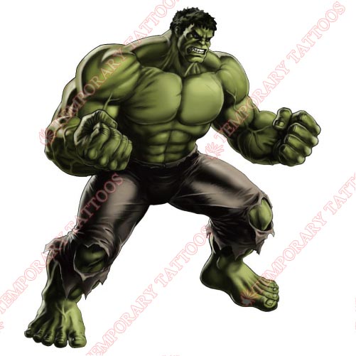 Hulk Customize Temporary Tattoos Stickers NO.181